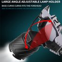 Ver imagem 3 de Lanterna de Cabeça Usb Recarregável Led Luz Forte, Impermeável - Preto