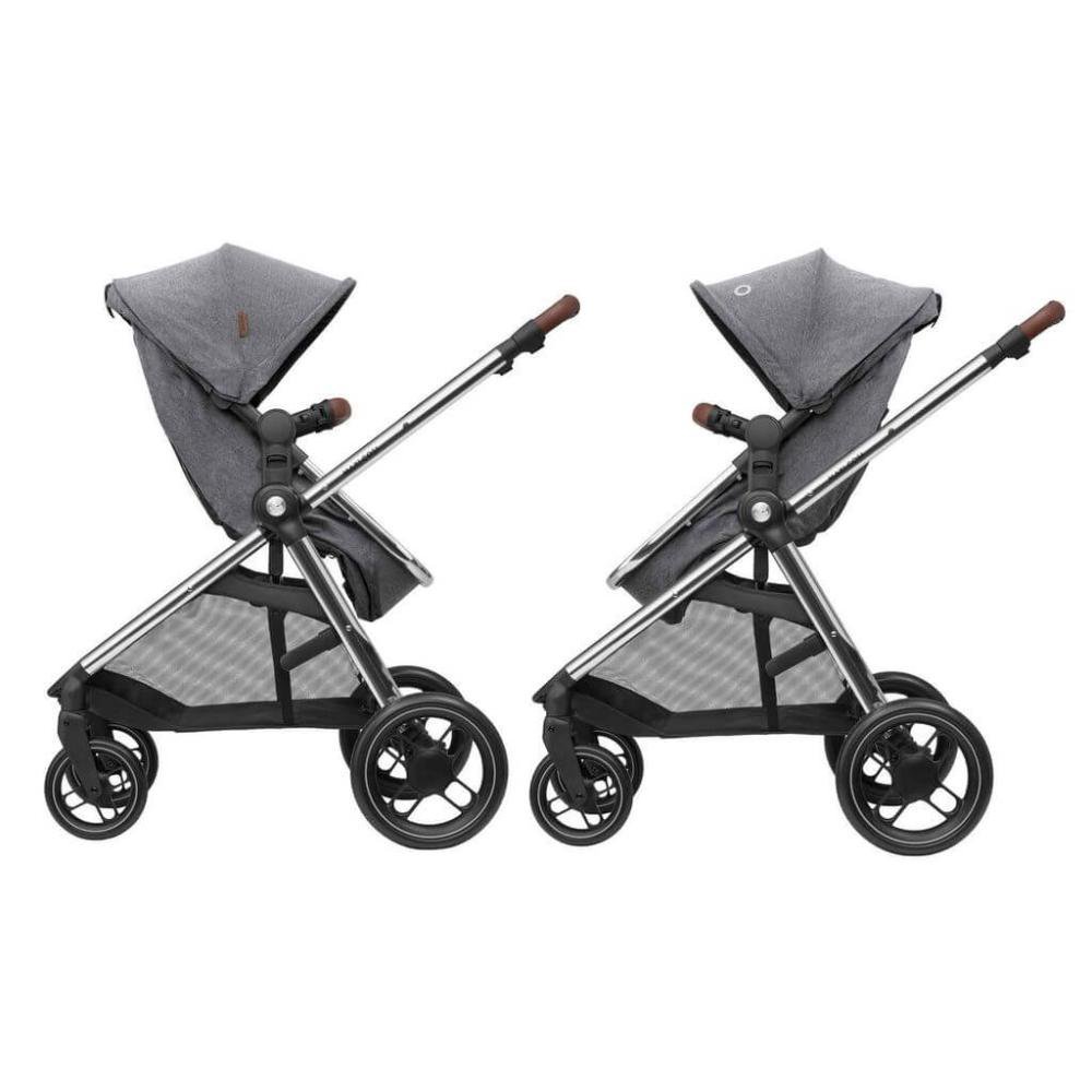 Carrinho com Bebê Conforto Travel System Anna Luxe Trio Twillic Grey Maxi-Cosi - 7