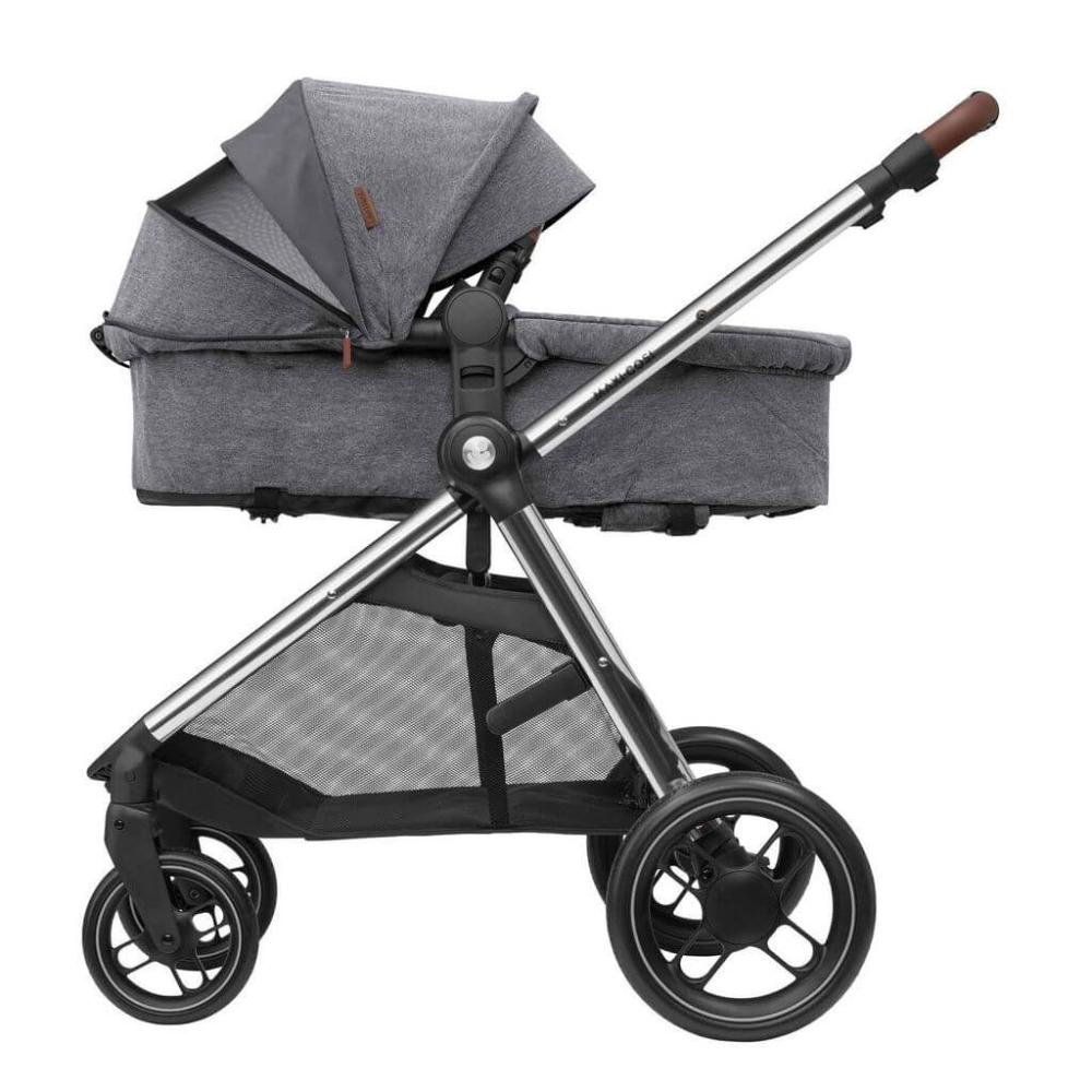 Carrinho com Bebê Conforto Travel System Anna Luxe Trio Twillic Grey Maxi-Cosi - 10