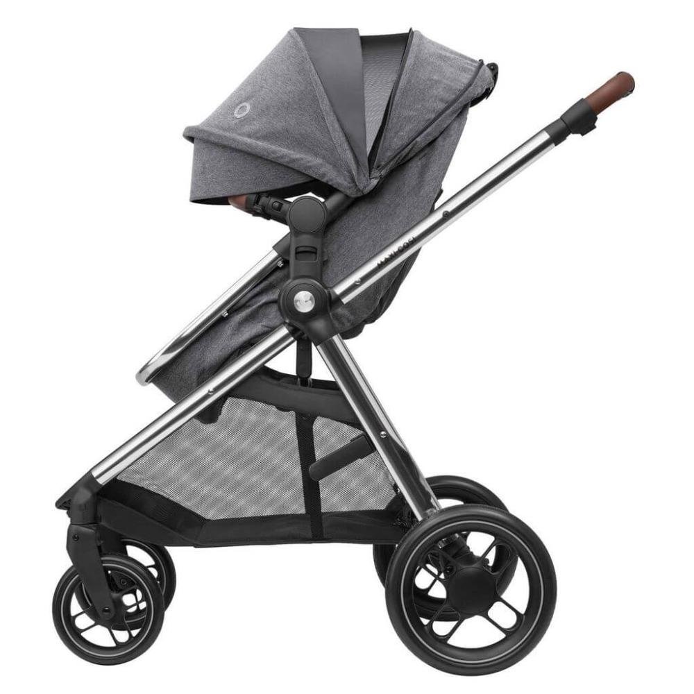 Carrinho com Bebê Conforto Travel System Anna Luxe Trio Twillic Grey Maxi-Cosi - 8