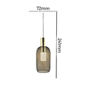 Ver imagem 2 de Pendente Orbis Preto 23,5cm Led 9w 3000k Bivolt