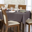 Ver imagem 3 de Toalha de Mesa 8 Lugares Térmica Impermeável 1,40 M X 2,50 M Marrom