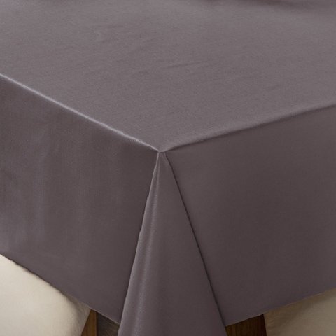 Toalha de Mesa 8 Lugares Térmica Impermeável 1,40 M X 2,50 M Marrom