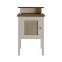 Ver imagem 4 de Mesa de Apoio Retangular Artely Charlote 4518 Pinho/Off White