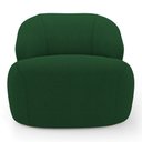 Ver imagem 7 de Kit 02 Poltronas Decorativas Kaya Orgânica Bouclê Verde - Desk Design