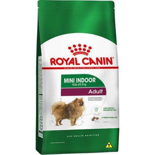 Ração Royal Canin Mini Indoor Adult Pequenas 10 Meses+ 1Kg - 1