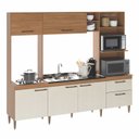 Ver imagem 4 de Cozinha Compacta Completa 245cm Lívia Soluzione Móveis