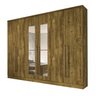 Guarda-Roupa Casal 6 Portas com Espelho Premium Tcil Móveis - 4