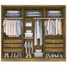 Guarda-Roupa Casal 6 Portas com Espelho Premium Tcil Móveis - 2