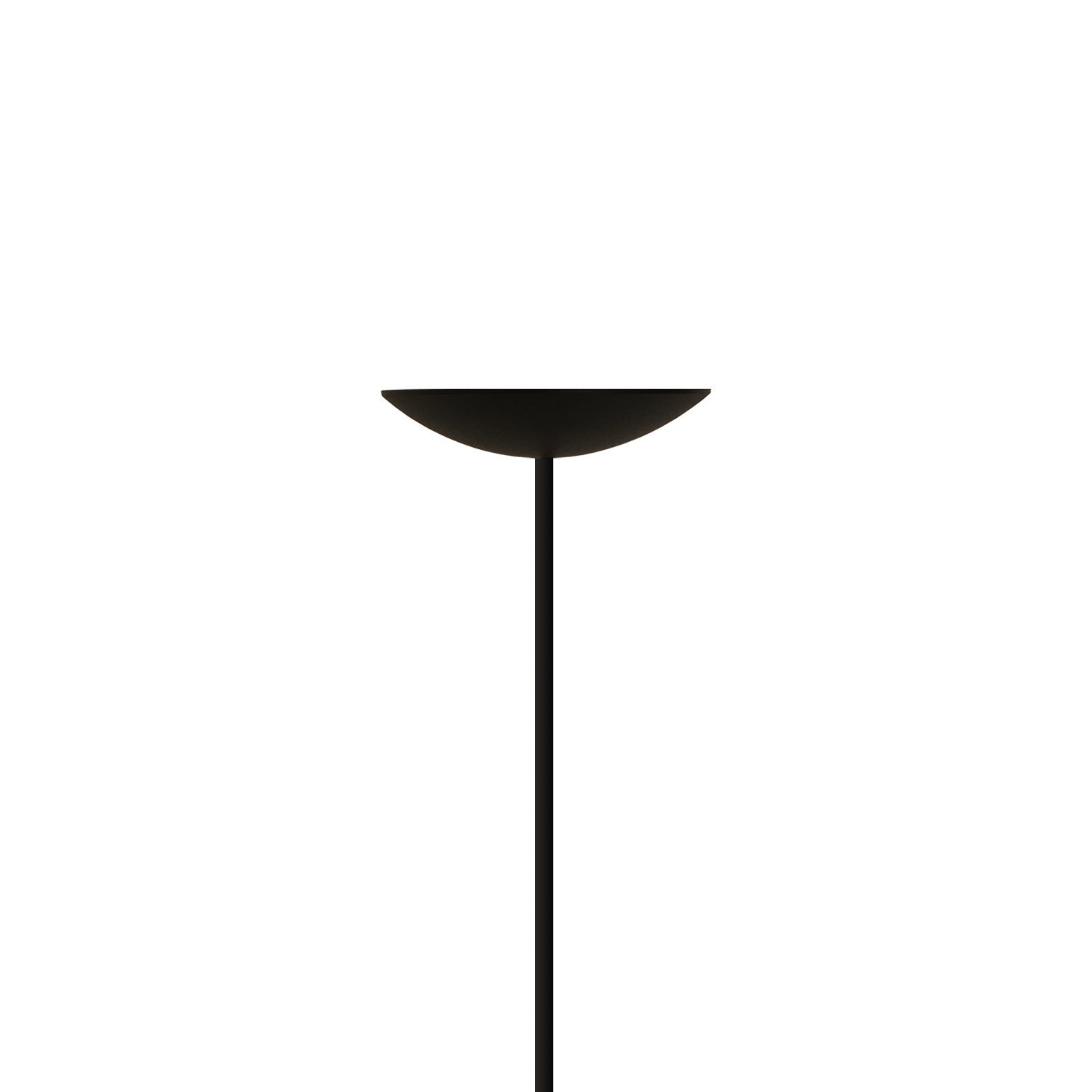Luminária de Teto Pendente Lustre Simples Preto Plástico Soquete E27 - 3