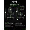Cadeira Gamer Black Hawk Relinável Preto - Elg - 8