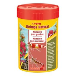 Ração Para Camarão Sera Shrimps Natural 55G - 1