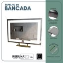Ver imagem 5 de Espelho Retangular 50x70 Iluminado Led 3 Cores Bancada Duplo