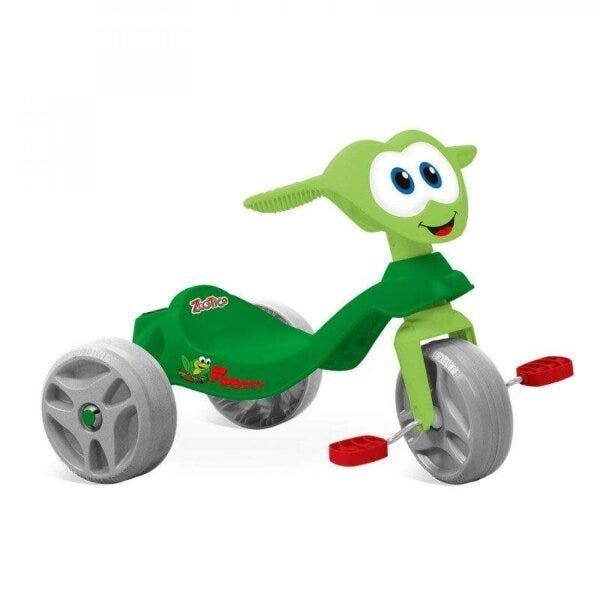 Triciclo Motoca Velotrol Infantil Ultra Bikes Military Boy - Verde