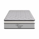Ver imagem 4 de Colchão Solteirão Sr Life Visco Molas Ensacadas Espuma D45 96x203x33cm Cinza