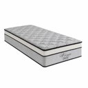 Ver imagem 1 de Colchão Solteirão Sr Life Visco Molas Ensacadas Espuma D45 96x203x33cm Cinza