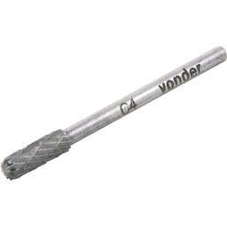 Lima Rotativa Abaulada 3mmX16mm com Haste 3mm - Vonder - 1
