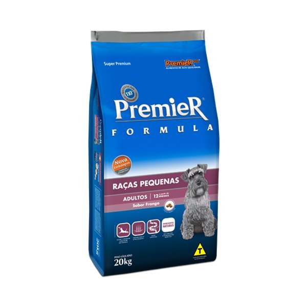 Ração Premier Pet Fórmula Cães Adultos Raças Pequenas 20kg - 1