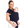 Canguru Bebê Infantil 3,5Kg a 16Kg Segurança Wrap Sling Kababy - Azul Marinho - 1