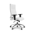 Ver imagem 1 de POLTRONA PRESIDENTE INFINITY STAR GIRATÓRIA BRANCO MARTIFLEX