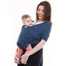 Canguru Bebê Infantil 3,5Kg a 16Kg Segurança Wrap Sling Kababy - Jeans - 4