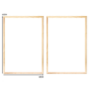 Ver imagem 3 de Conjunto de Quadros Flores Minimalista Elegante Prédio para Consultório