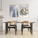 Ver imagem 1 de Conjunto de Quadros Flores Minimalista Elegante Prédio para Consultório