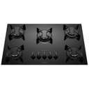 Ver imagem 1 de Cooktop 5 Bocas Preto com Mesa de Vidro Atlas U Top Bivolt