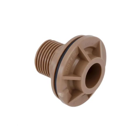 Adaptador com Anel Pvc Marrom Roscável e Soldável 3/4" 25mm - Tigre