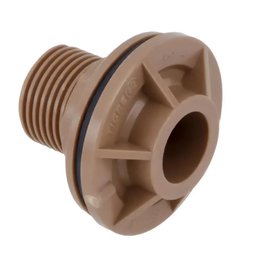 Adaptador com Anel Pvc Marrom Roscável e Soldável 3/4" 25mm - Tigre - 2