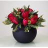 ARRANJO DE FLORES ARTIFICIAL TULIPAS COM VASO 9520 - 4