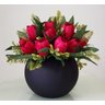 ARRANJO DE FLORES ARTIFICIAL TULIPAS COM VASO 9520 - 2