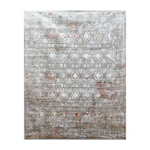 Tapete Solem 300x400 02940a Cinza Vermelho