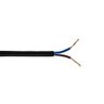 Cabo Pp 2x1,00 Mm Elétrico Flexível Preto - 5 Metros - 5