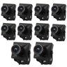 Mini Camera Espia Kit 10 Uni Filmagem Preto e Branco CCD CMOS CCTV Monitoramento Segurança LEVA PRA  - 1