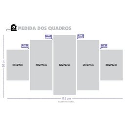 Kit Quadros Decorativos Sala Leão De Judá Jesus Cores  - 4
