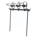 Ver imagem 1 de Suporte 3 Varas Pesca De Barranco Com Ajuste De Altura