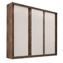 Ver imagem 5 de Guarda-roupa Casal 3 Portas de Correr e 2 Gavetas Paris