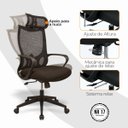 Ver mais imagens de Cadeira de Escritório Presidente Ergonômica Oficial Corporativa Verona - 1 - Verona com Apoio