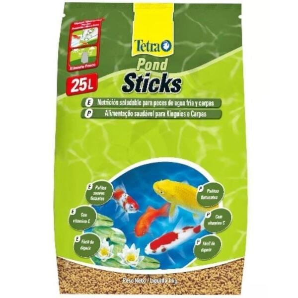 Ração Tetra Pond Sticks 25L - 3Kg