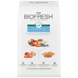 Ração Biofresh Cães Adultos Raças Médias 15Kg - 1