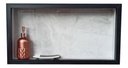 Ver imagem 6 de Kit com 2 Nichos Porcelanato Banheiros Cinza 60x32x10cm