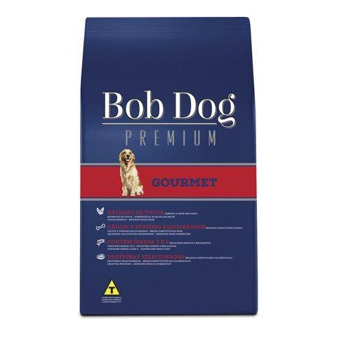 Ração Bob Dog Gourmet Adulto Todas As Raças 15kg