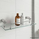 Ver imagem 2 de Porta Shampoo com Grade para Banheiro Atria 25898 Meber - Cromado