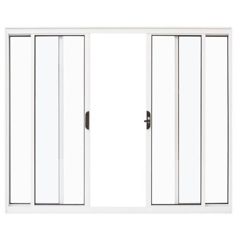 Janela de Correr Alumínio Branco 04 Folhas Fit