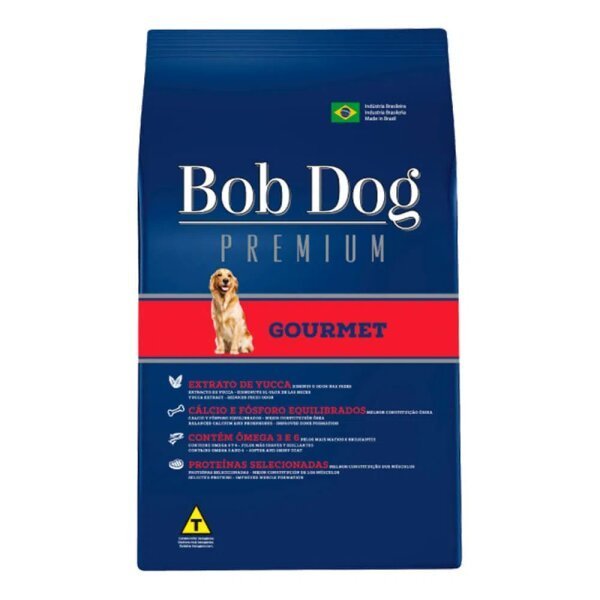 Ração Bob Dog Gourmet Adulto Todas as Raças 25KG - 1
