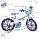 Ver imagem 2 de Bicicleta Infantil Aro 16 Frozen Disney Brinquedos Bandeirantes