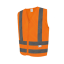 Ver imagem 1 de Colete de Sinalização Reflexivo sem Bolso Laranja Kalipso Xxg