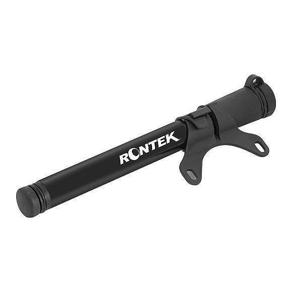 Bomba De Mão Rontek Com Mangueira Embutida Aluminio Preto - 1