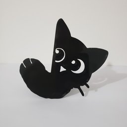 Prendedor/abraçadeira de Cortina "gatinho" Espaço 3d (kit com 2 Unidades) - 2